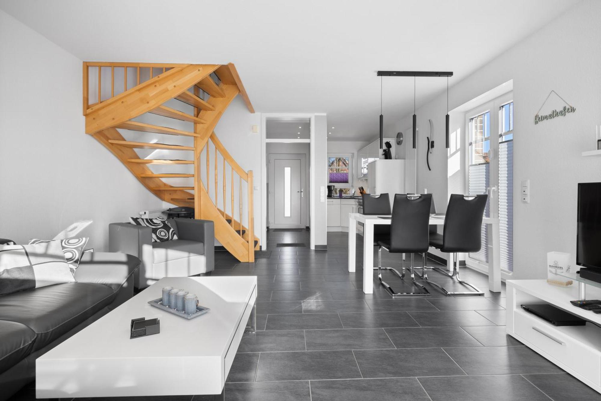 Ferienhaus Wattwurm Hooksiel Bagian luar foto
