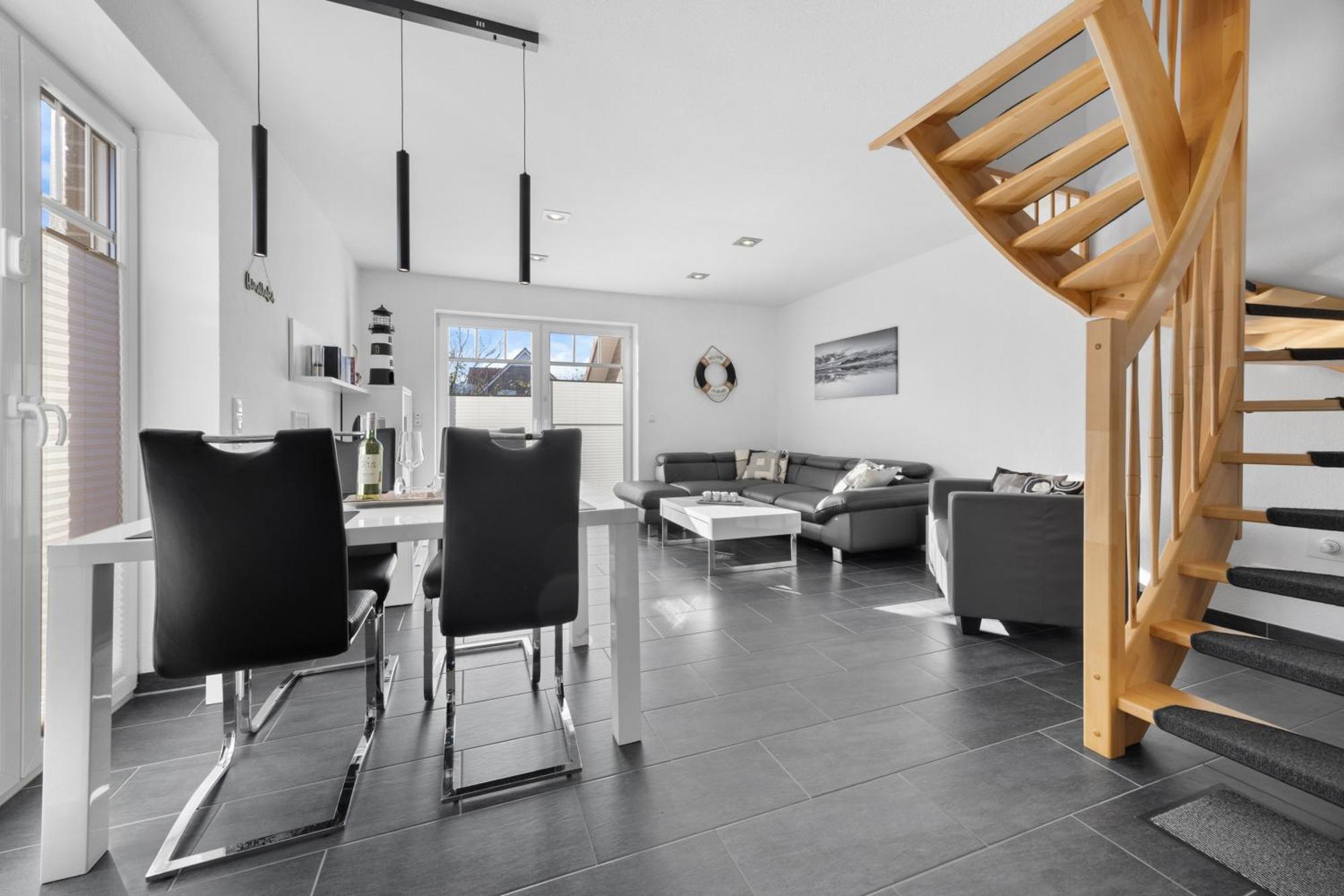 Ferienhaus Wattwurm Hooksiel Bagian luar foto